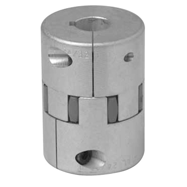 Curved Jaw Clamping Hub w/ Single Slot w/ Keyway